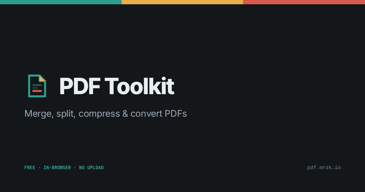 PDF Toolkit