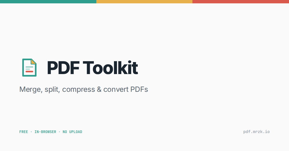 PDF Toolkit